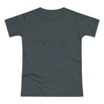 Camiseta mujer punto liso - Gris oscuro - Camiseta «Copeo Copeo» Camiseta mujer punto liso - Gris oscuro - Camiseta «Copeo Copeo»