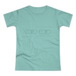 Camiseta mujer punto liso - Verde menta - Camiseta «Copeo Copeo» Camiseta mujer punto liso - Verde menta - Camiseta «Copeo Copeo»