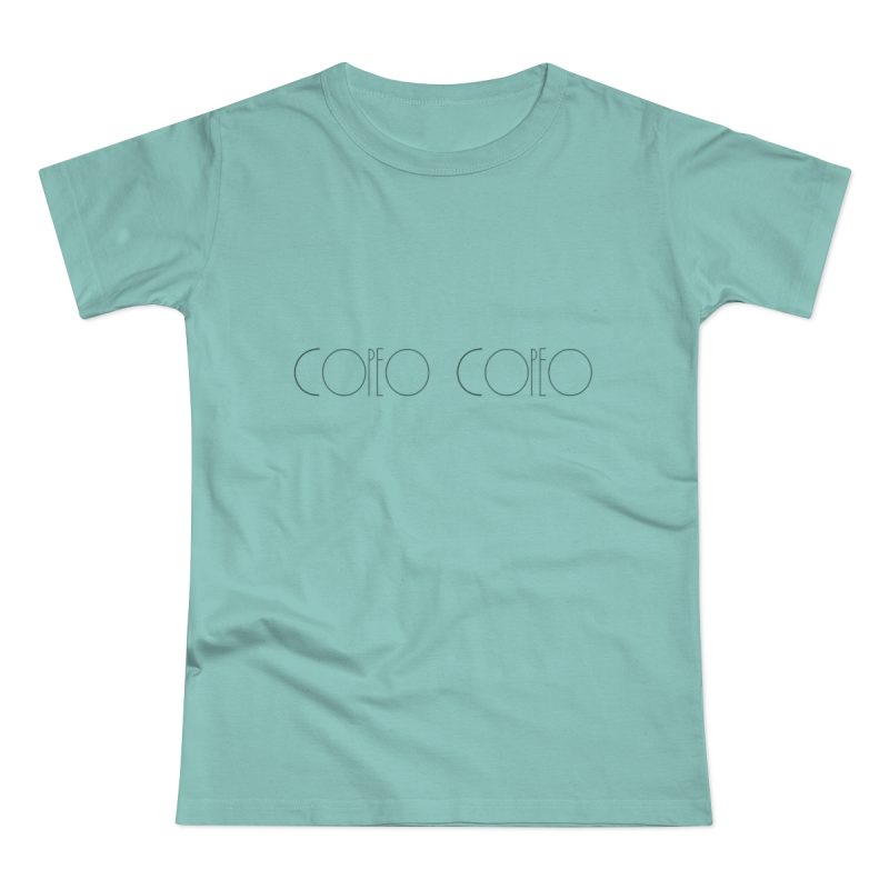 Camiseta mujer punto liso - Verde menta - Camiseta «Copeo Copeo»