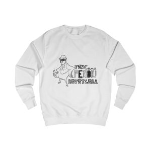 Sudadera clasica - Blanco artico - Camiseta «Tenc una perdiu revetlera»