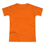 Camiseta mujer punto liso - Naranja - Camiseta «Copeo Copeo» Camiseta mujer punto liso - Naranja - Camiseta «Copeo Copeo»