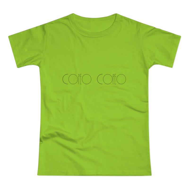Camiseta mujer punto liso - Verde orquidea - Camiseta «Copeo Copeo»