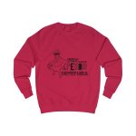 Sudadera clasica - Rojo fuego - Camiseta «Tenc una perdiu revetlera» Sudadera clasica - Rojo fuego - Camiseta «Tenc una perdiu revetlera»