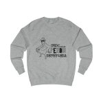 Sudadera clasica - Gris jaspeado claro - Camiseta «Tenc una perdiu revetlera» Sudadera clasica - Gris jaspeado claro - Camiseta «Tenc una perdiu revetlera»
