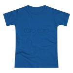 Camiseta mujer punto liso - Azul royal intenso - Camiseta «Copeo Copeo» Camiseta mujer punto liso - Azul royal intenso - Camiseta «Copeo Copeo»