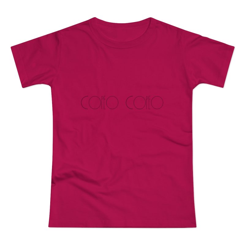 Camiseta mujer punto liso - Sorbete - Camiseta «Copeo Copeo»