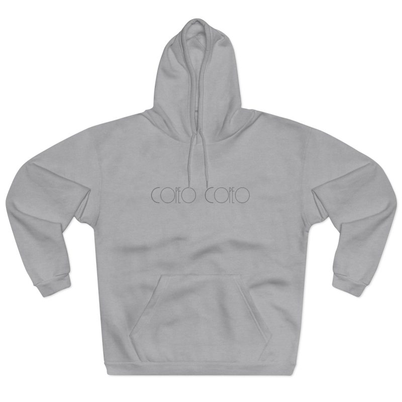Sudadera con capucha cerrada - Gris jaspeado claro - Camiseta «Copeo Copeo»