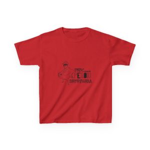 Camiseta infantil algodon grueso - Rojo - Camiseta «Tenc una perdiu revetlera»
