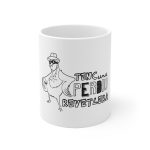 Taza de ceramica - Camiseta «Tenc una perdiu revetlera»