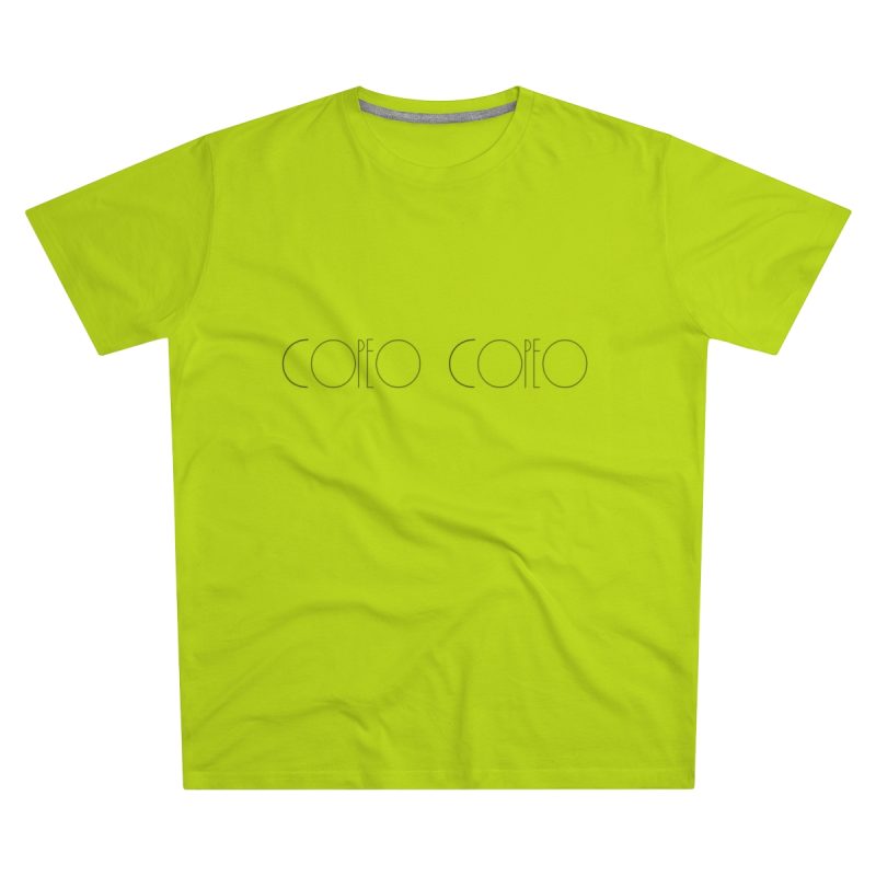 Camiseta hombre corte moderno - Verde lima - Camiseta «Copeo Copeo»