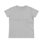 Camiseta mujer algodon medio - Gris deportivo - Camiseta «Copeo Copeo» Camiseta mujer algodon medio - Gris deportivo - Camiseta «Copeo Copeo»
