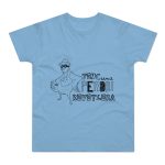 Camiseta hombre punto liso - Azul cielo - Camiseta «Tenc una perdiu revetlera» Camiseta hombre punto liso - Azul cielo - Camiseta «Tenc una perdiu revetlera»