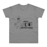 Camiseta hombre punto liso - Gris deportivo jaspeado - Camiseta «Tenc una perdiu revetlera» Camiseta hombre punto liso - Gris deportivo jaspeado - Camiseta «Tenc una perdiu revetlera»