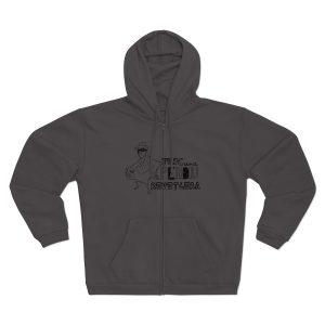 Sudadera capucha con cremallera premium - Antracita - Camiseta «Tenc una perdiu revetlera»