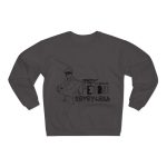 Sudadera cuello redondo premium - Antracita - Camiseta «Tenc una perdiu revetlera»