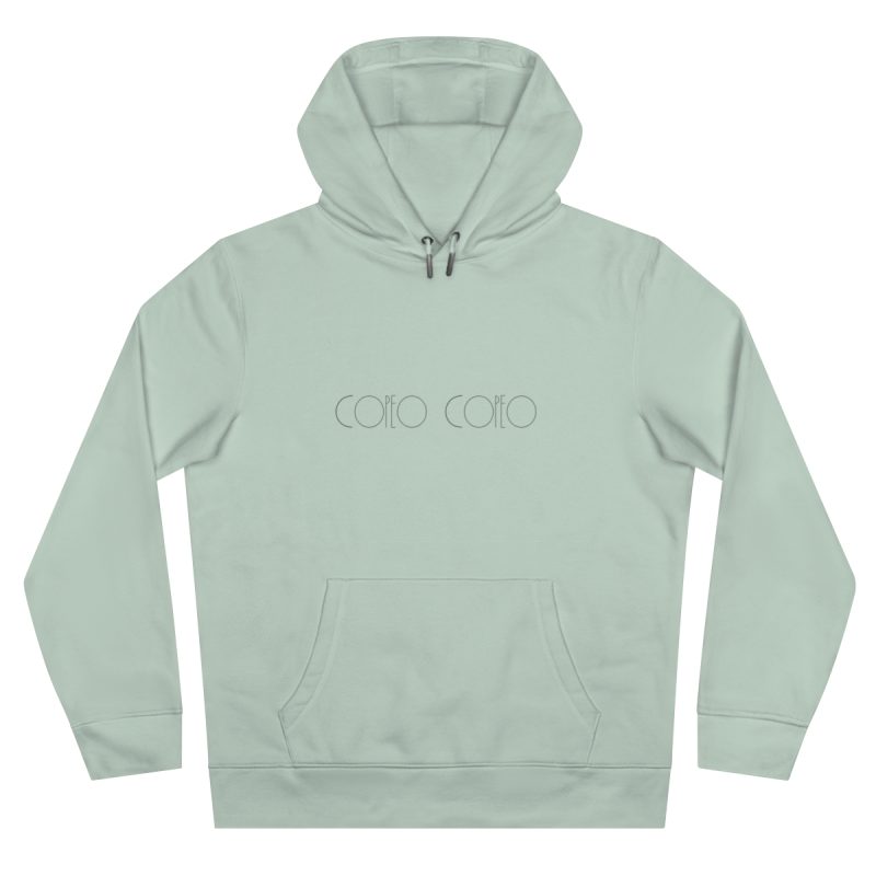 Sudadera con capucha King - Verde agua - Camiseta «Copeo Copeo»