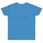 Camiseta punto liso - Azul celeste - Camiseta «Copeo Copeo» Camiseta punto liso - Azul celeste - Camiseta «Copeo Copeo»