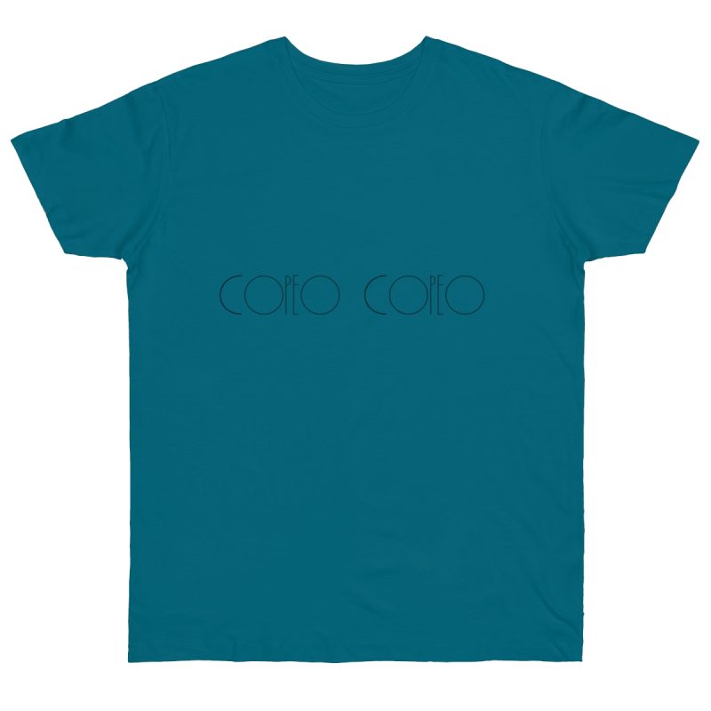 Camiseta punto liso - Azul diva - Camiseta «Copeo Copeo»