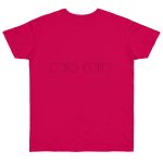 Camiseta punto liso - Fucsia - Camiseta «Copeo Copeo» Camiseta punto liso - Fucsia - Camiseta «Copeo Copeo»