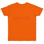 Camiseta punto liso - Naranja - Camiseta «Copeo Copeo» Camiseta punto liso - Naranja - Camiseta «Copeo Copeo»