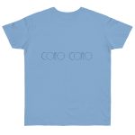 Camiseta punto liso - Azul cielo - Camiseta «Copeo Copeo» Camiseta punto liso - Azul cielo - Camiseta «Copeo Copeo»