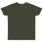 Camiseta punto liso - Caqui urbano - Camiseta «Copeo Copeo» Camiseta punto liso - Caqui urbano - Camiseta «Copeo Copeo»