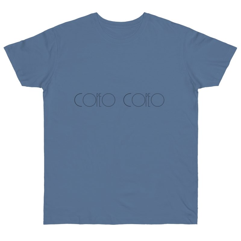 Camiseta punto liso - Azul vaquero - Camiseta «Copeo Copeo»