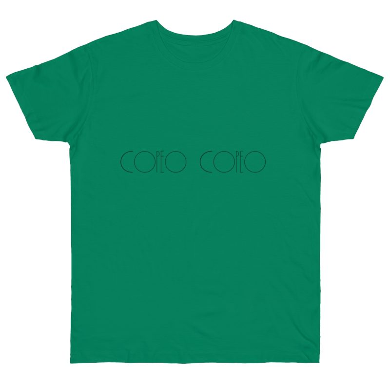 Camiseta punto liso - Verde Kelly - Camiseta «Copeo Copeo»