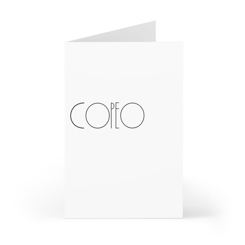 Tarjetas de felicitacion (7 uds.) - Camiseta «Copeo Copeo» Tarjetas de felicitacion (7 uds.) - Camiseta «Copeo Copeo»