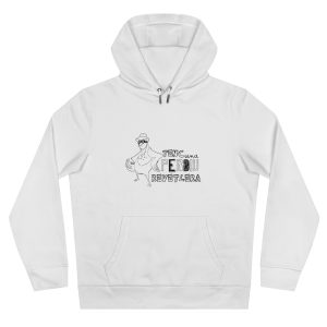 Sudadera con capucha King - Blanco - Camiseta «Tenc una perdiu revetlera»