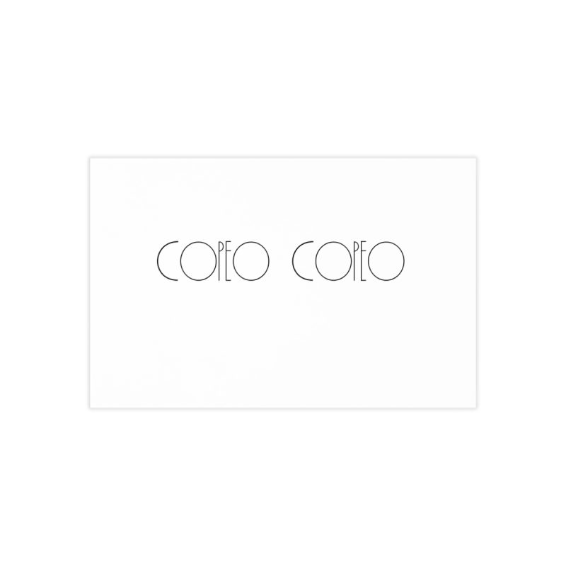 Tarjetas de visita (100 uds.) - Camiseta «Copeo Copeo» Tarjetas de visita (100 uds.) - Camiseta «Copeo Copeo»