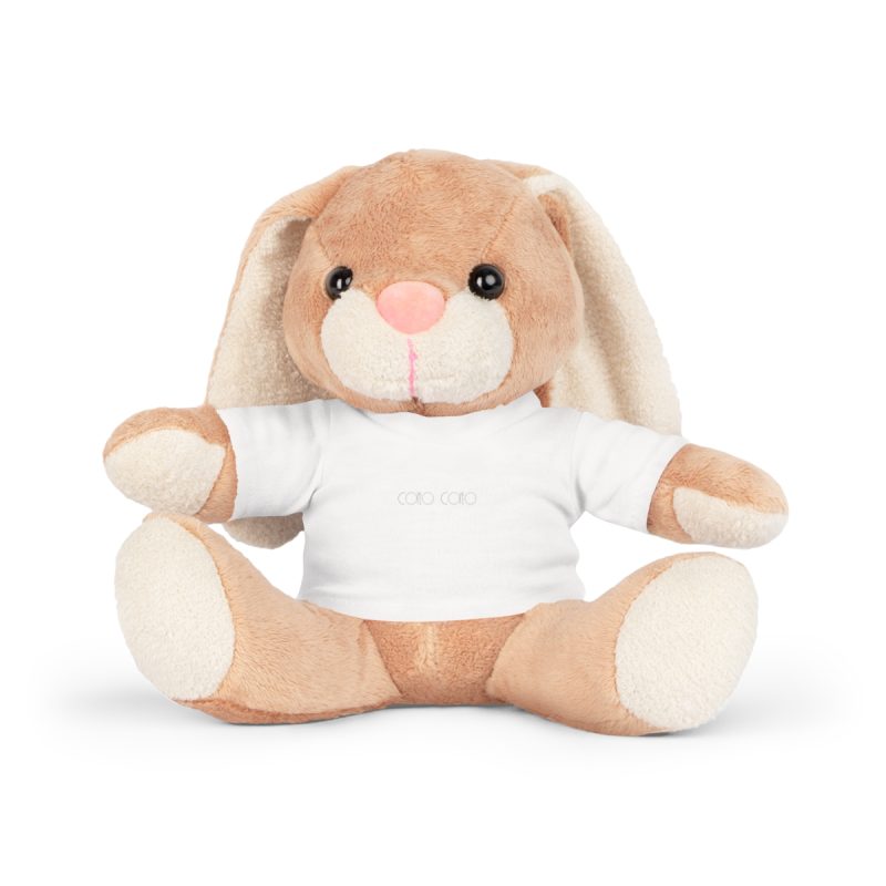 Peluche con camiseta - Blanco - Camiseta «Copeo Copeo» Peluche con camiseta - Blanco - Camiseta «Copeo Copeo»