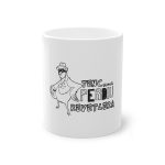 Taza estandar 325 ml - Blanco - Camiseta «Tenc una perdiu revetlera»