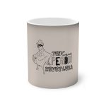 Taza magica que cambia de color - Negro - Camiseta «Tenc una perdiu revetlera»