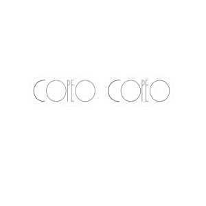 Pegatinas de vinilo troqueladas - Camiseta «Copeo Copeo»