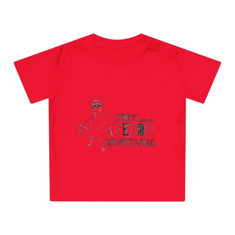 Camiseta de bebe - Rojo - Camiseta «Tenc una perdiu revetlera»