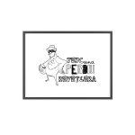 Poster con marco de madera - Marco negro - Camiseta «Tenc una perdiu revetlera»
