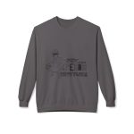Sudadera Softstyle cuello redondo - Gris marengo - Camiseta «Tenc una perdiu revetlera»