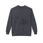Sudadera Softstyle cuello redondo - Gris jaspeado oscuro - Camiseta «Tenc una perdiu revetlera»