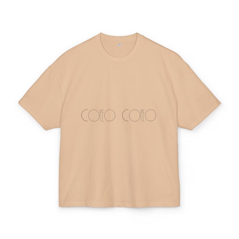 Camiseta box ultra gruesa - Beis - Camiseta «Copeo Copeo»