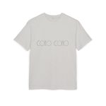 Camiseta oversize gruesa - Gris jaspeado claro - Camiseta «Copeo Copeo»