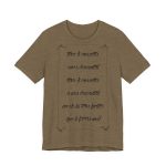 Camiseta jersey manga corta - Verde oliva jaspeado - Camiseta «tirali cossetes cançó»