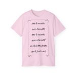 Camiseta ultra algodon - Rosa claro - Camiseta «tirali cossetes cançó»