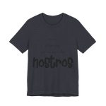 Camiseta jersey manga corta - Azul marino jaspeado - Camiseta «No en volem cap que no sigui dels nostros» Camiseta jersey manga corta - Azul marino jaspeado - Camiseta «No en volem cap que no sigui dels nostros»
