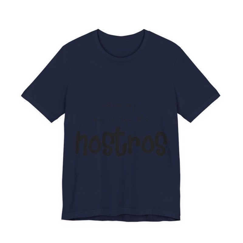 Camiseta jersey manga corta - Azul marino - Camiseta «No en volem cap que no sigui dels nostros»