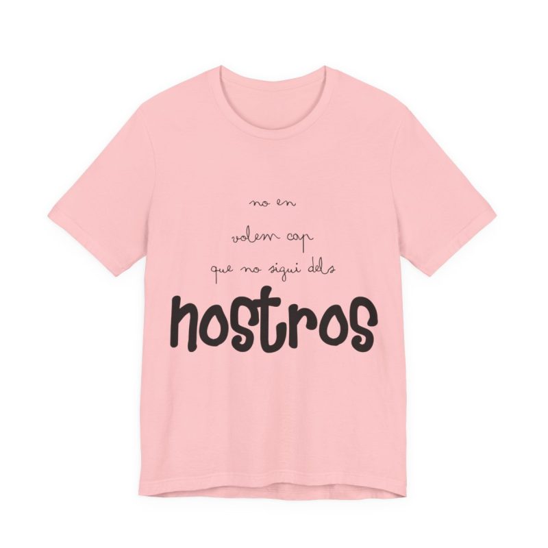 Camiseta jersey manga corta - Rosa - Camiseta «No en volem cap que no sigui dels nostros»