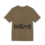 Camiseta jersey manga corta - Verde oliva jaspeado - Camiseta «No en volem cap que no sigui dels nostros» Camiseta jersey manga corta - Verde oliva jaspeado - Camiseta «No en volem cap que no sigui dels nostros»