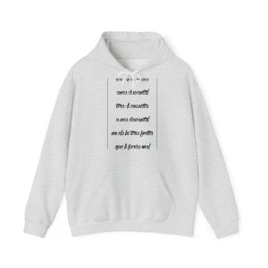 Sudadera con capucha - Gris ceniza - Camiseta «tirali cossetes cançó»