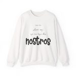 Sudadera cuello redondo - Blanco - Camiseta «No en volem cap que no sigui dels nostros» Sudadera cuello redondo - Blanco - Camiseta «No en volem cap que no sigui dels nostros»