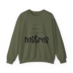 Sudadera cuello redondo - Verde militar - Camiseta «No en volem cap que no sigui dels nostros» Sudadera cuello redondo - Verde militar - Camiseta «No en volem cap que no sigui dels nostros»